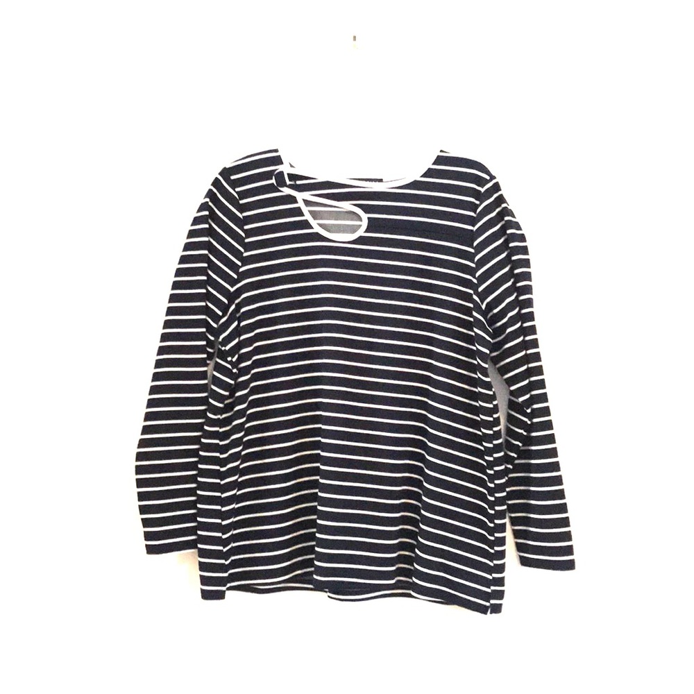 Eloquii keyhole top
